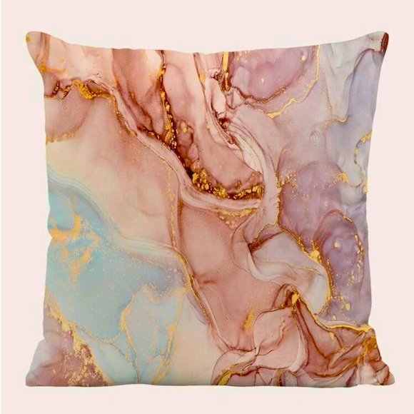 Other - 💐🔵Set of 2 - Marble Pattern Cushion Covers Without Filler